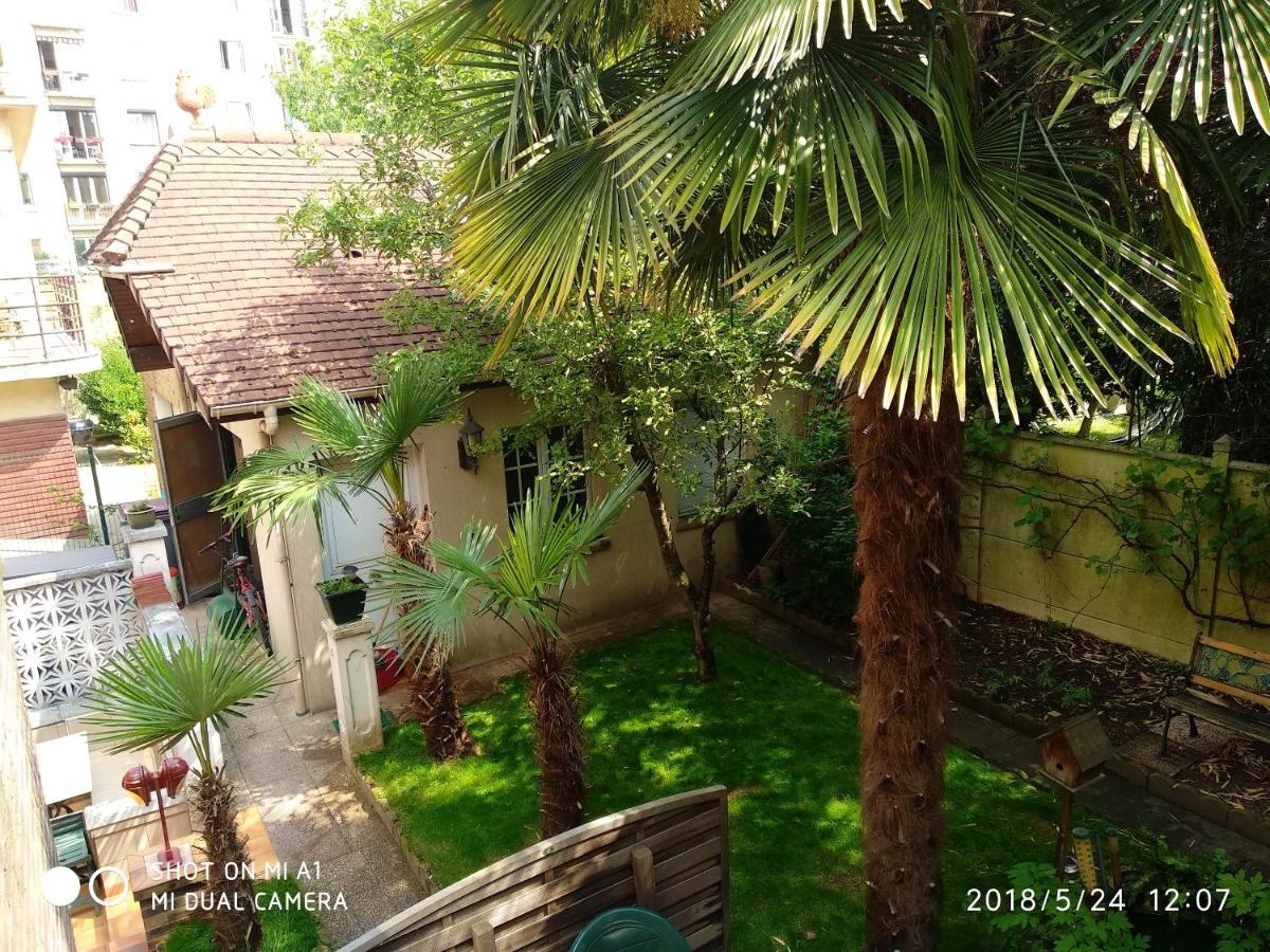 Appartement Charmant A Alfortville 30M² Terrasse Et Jardin Exteriör bild