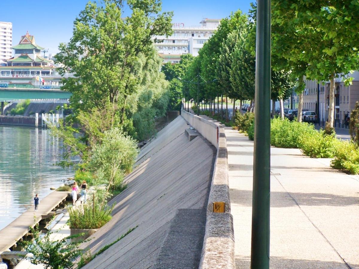 Appartement Charmant A Alfortville 30M² Terrasse Et Jardin Exteriör bild